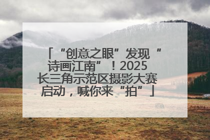 “创意之眼”发现“诗画江南”！2025长三角示范区摄影大赛启动，喊你来“拍”