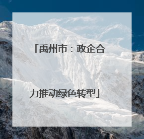 禹州市：政企合力推动绿色转型