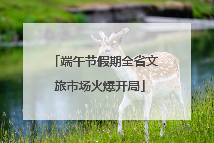端午节假期全省文旅市场火爆开局