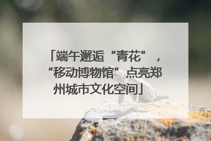 端午邂逅“青花”，“移动博物馆”点亮郑州城市文化空间