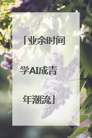 业余时间学AI成青年潮流