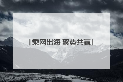 乘网出海 聚势共赢