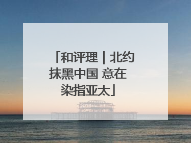 和评理｜北约抹黑中国 意在染指亚太