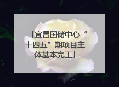 宜昌国储中心“十四五”期项目主体基本完工