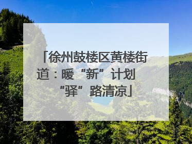 徐州鼓楼区黄楼街道：暖“新”计划 “驿”路清凉