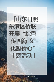 山东日照东港区侨联开展“粽香传四海 文化凝侨心”主题活动