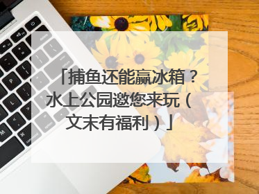 捕鱼还能赢冰箱？水上公园邀您来玩（文末有福利）