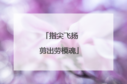 指尖飞扬 剪出劳模魂