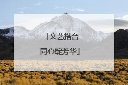 文艺搭台 同心绽芳华