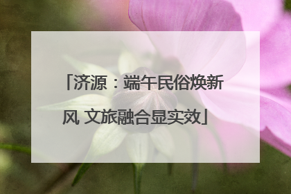 济源：端午民俗焕新风 文旅融合显实效