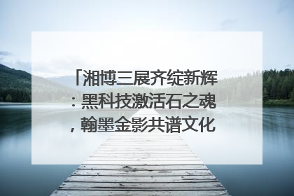 湘博三展齐绽新辉：黑科技激活石之魂，翰墨金影共谱文化遗产日华章