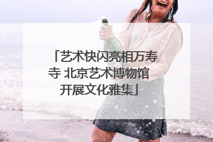 艺术快闪亮相万寿寺 北京艺术博物馆开展文化雅集