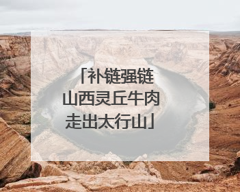 补链强链 山西灵丘牛肉走出太行山