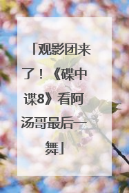 观影团来了！《碟中谍8》看阿汤哥最后一舞