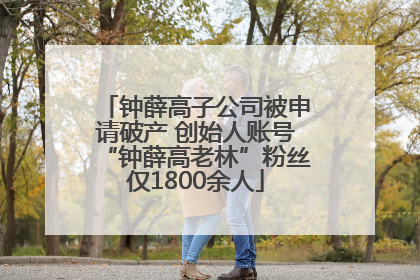 钟薛高子公司被申请破产 创始人账号“钟薛高老林”粉丝仅1800余人