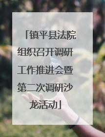 镇平县法院组织召开调研工作推进会暨第二次调研沙龙活动