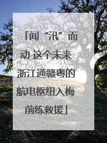 闻“汛”而动 这个未来浙江通赣粤的航电枢纽入梅前练救援