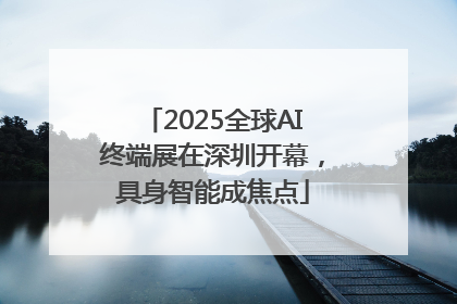 2025全球AI终端展在深圳开幕，具身智能成焦点